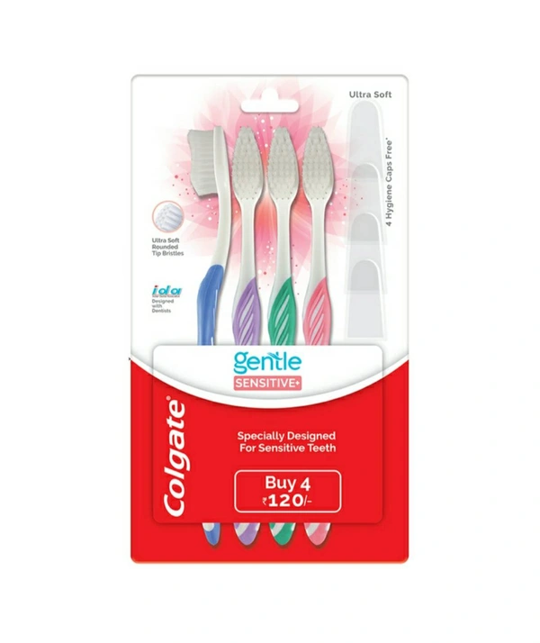 Colgate Toothbrush Gentle Sensitive Soft 4pcs