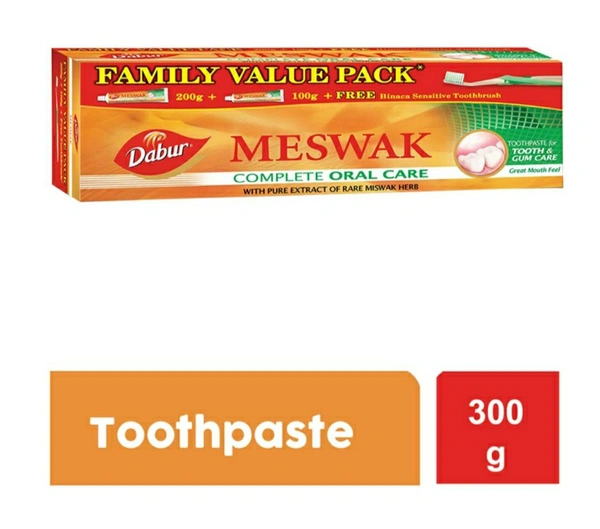 Dabur Meswak Toothpaste Fluoride free 200g