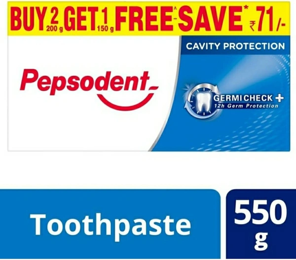 Pepsodent Toothpaste Cavity Protection(2x200+200g)