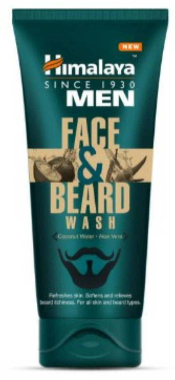 Himalaya Men Face & Beard Wash Tube 80ml