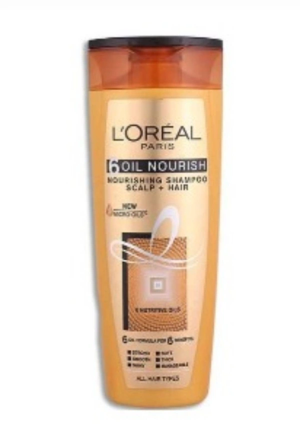 Loreal Paris 6 Oil Nourish Shampoo 360 ml