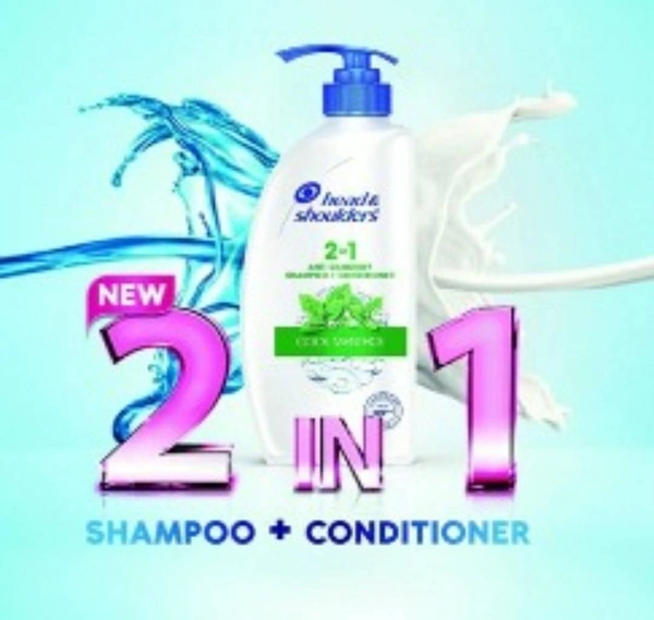 Head & Shoulders 2-1 Shampoo + Conditioner Cool Menthol 650ml