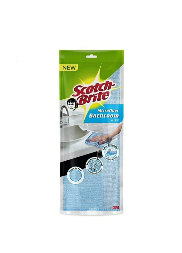 Scoth Brite MicroFiber Bathroom Wipe (1Pc)