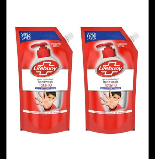 Life Bouy Total 10 Active Natural Hand Wash 750ml Buy 1get 1