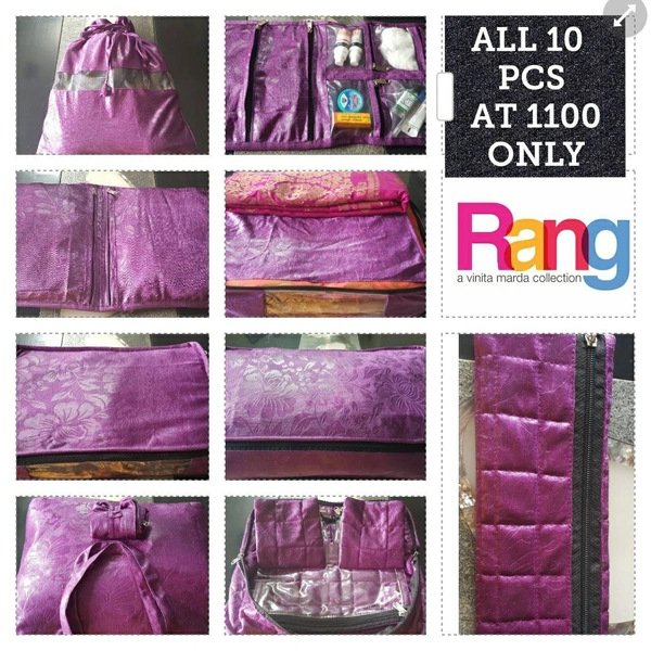 RANG'S TRAVELLING KIT BAG SET OF 10