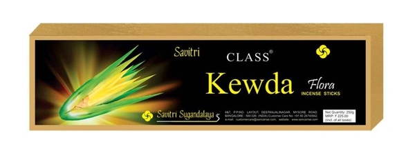 Savitri Class Agarbati - Kevda 10 Stick Box