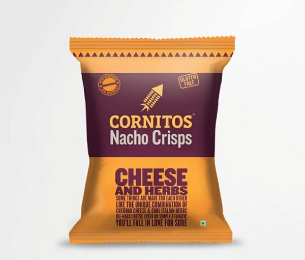 Cornitos Nacho Crips Cheese & Herbs 60g( No Onion No Garlic)