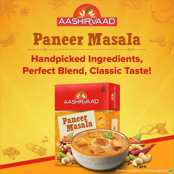 ITC Aashirwaad Paneer Masala 100g