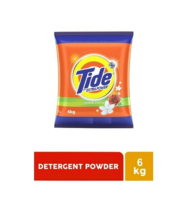 Tide Double Power 6kg+2kg( Jasmine & Rose) Detergent Powder