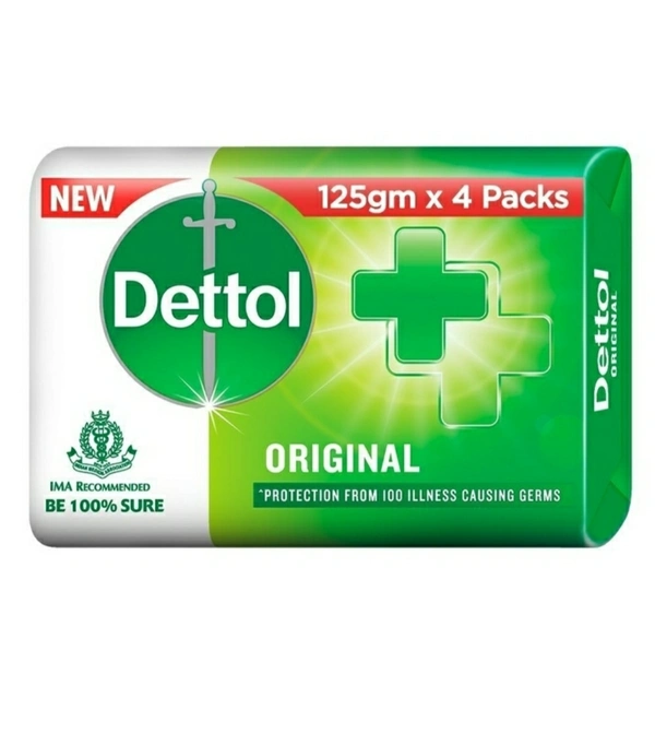 Dettol Soap Original 125g X 4