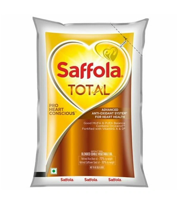 Saffola Total Refined Cooking Oil 1Ltr