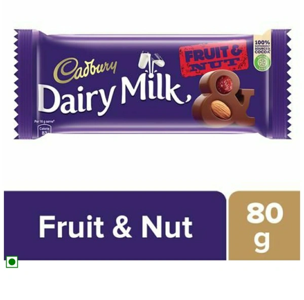Dairy Milk Fruit & Nut 80g