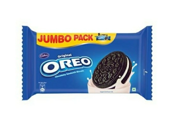 Cabury Oreo Original Cream Biscuits Jumbo Pack 500g