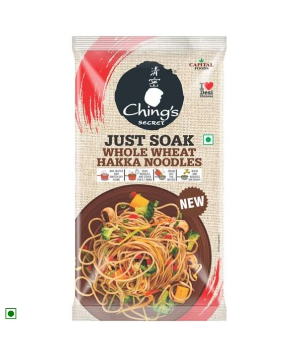 Chings Just Soak Whole Wheat Hakka Noodles 150g
