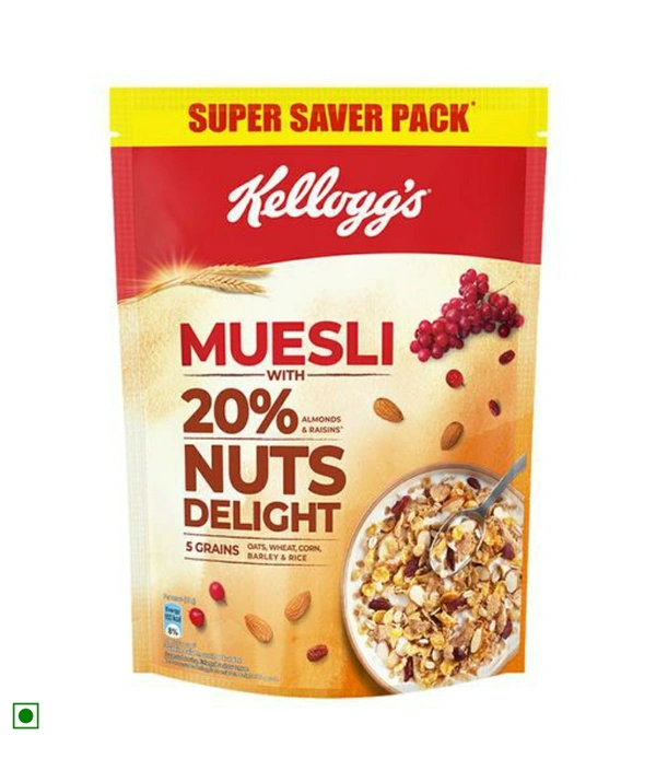 Kellogg's With 20% Nuts Delight Musli 750g