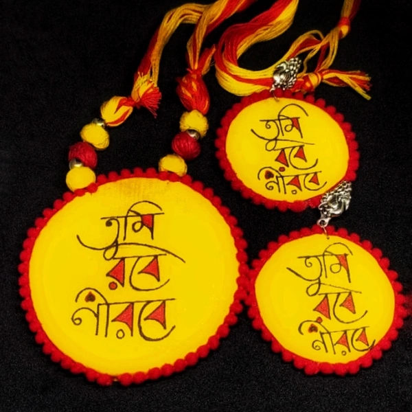 Rishmita Collections Handmade Jewellery Set - free size
