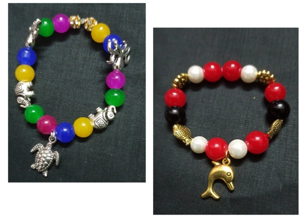 Rishmita Collection 2 pair of Handmade Bracelets - Free Size 