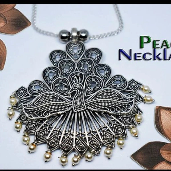 Rishmita Collection Peacock Neckset - Free Size