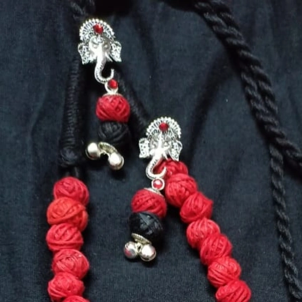 Rishmita  Collection Ganesh Set Necklace - Free Size