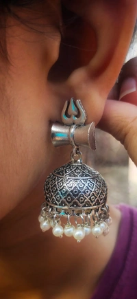 Rishmita Collections Trishula Jhumka