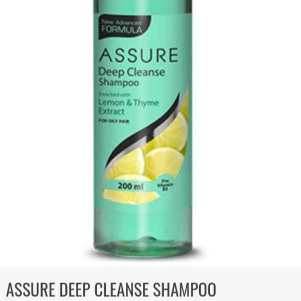 Assure Deep Clean Shampoo