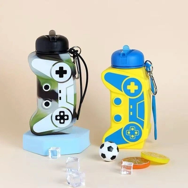New game theme silicon expandable bottle