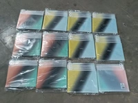 A5 zipper pouch in dual tone