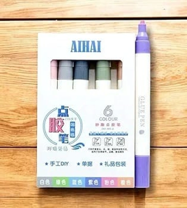 New glue pens pack of 6