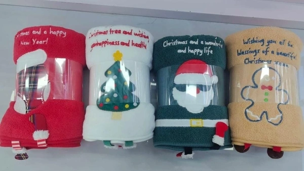 New full length Christmas theme towels
