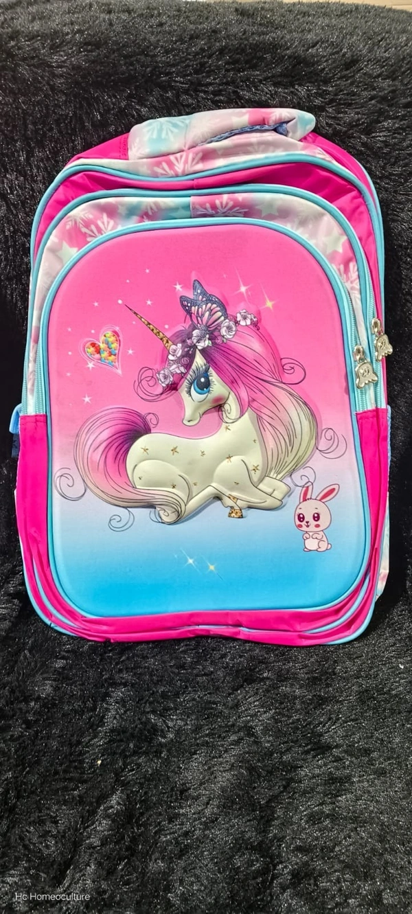 New 16 inch premium quality school bags Naruto, paw patrol n unicorn available 3 zips n 2 bottle holders on both sides