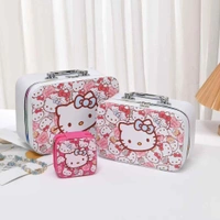 Premium quality set of 3 vanity case 6 designs available. Character choice available  - kitty
