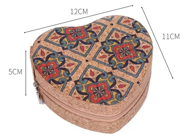 Heart shaped jewelry box