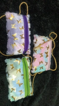 Butterfly kanjak sling bag. Pack of 12.Color random only as per packet