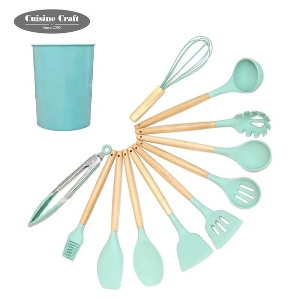 New silicon cook and serve set 