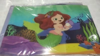 Kids pvc dining table mats set of 6 pcs 3 themes available Mermaid Avengers Space