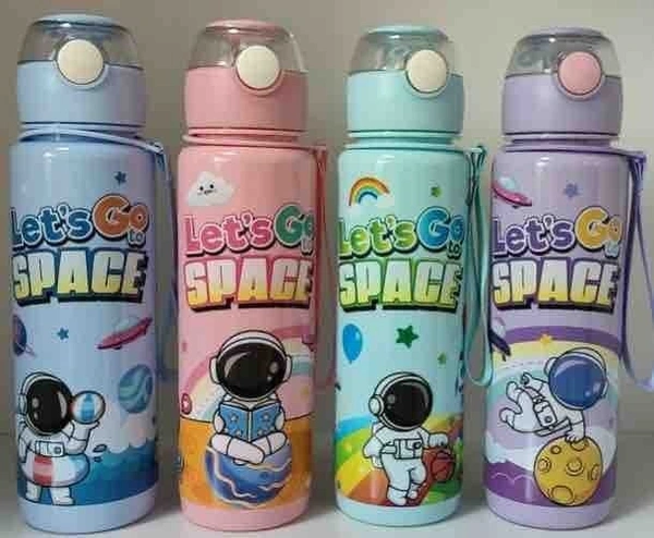 500 ml sipper bottle In space theme available Plastic food grade material