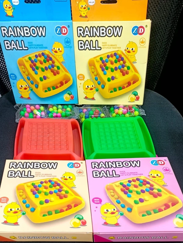 Rainbow ball game Color random only