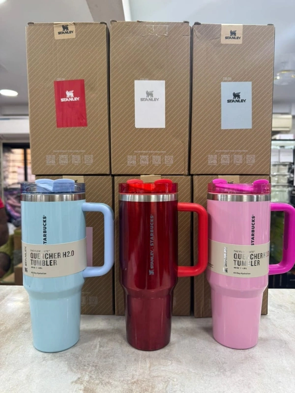Stanley starbucks steel tumbler Premium quality 1200 ml Real pic shared