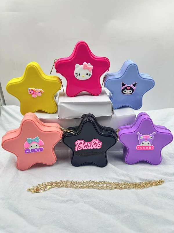 Star shaped premium quality glossy slings. Color random only no choice possible