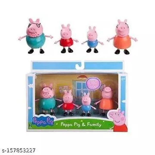 Homeoculture Peppa Family pack of 4 toys