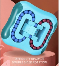 Homeoculture Kids Puzzle Ball Rotating Magic Bean Toy | Puzzle Handheld IQ Ball Fingertip Rotating Beads Game | Stress Relief Mind Game IQ Level Increase Game