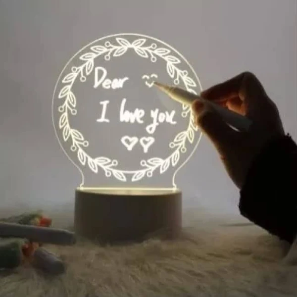 Homeoculture 3D creative led mirror