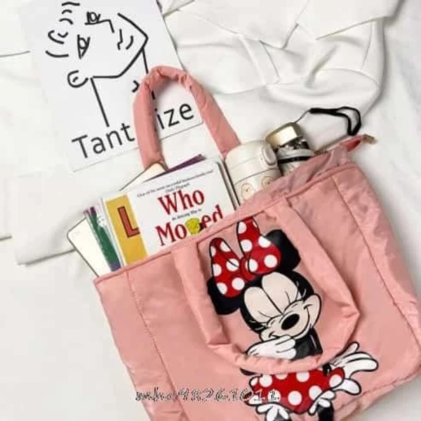 In stock now Minnie mouse tote bags Color random only