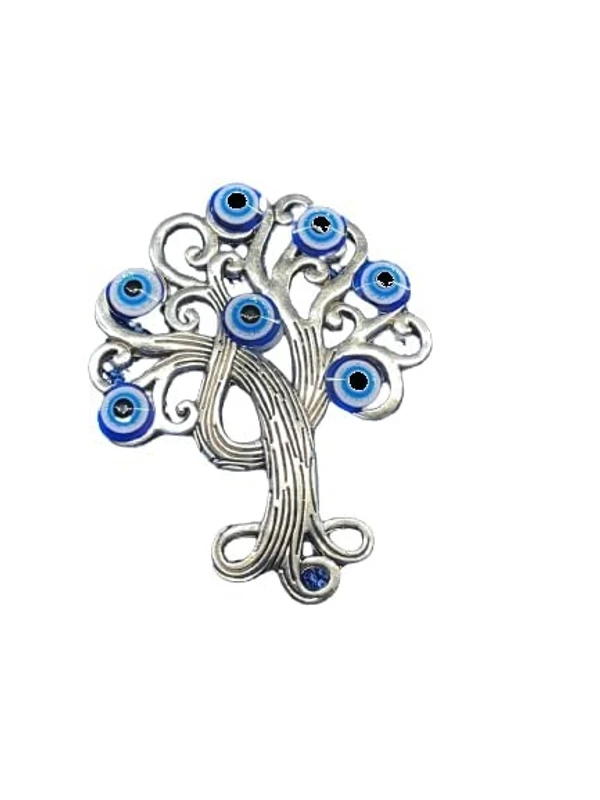 Evil eye metal fridge magnet