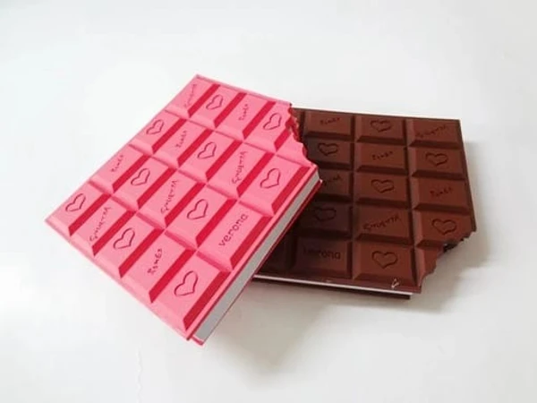 Homeoculture Chocolate notepad diary  Only pink color available