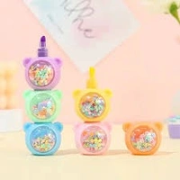 Homeoculture Stackable highlighter  2 themes available Astronaut Teddy bear