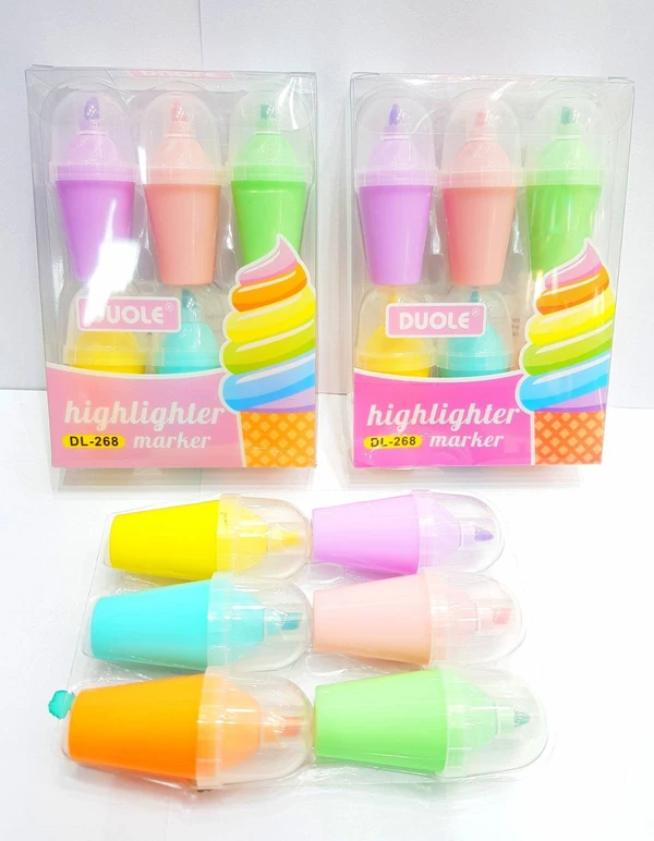 Mini highlighter  Set of 6 shades