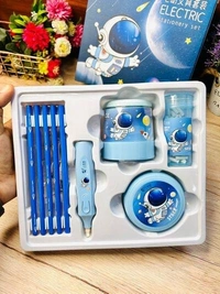 Homeoculture Unicorn n space theme electric stationery set