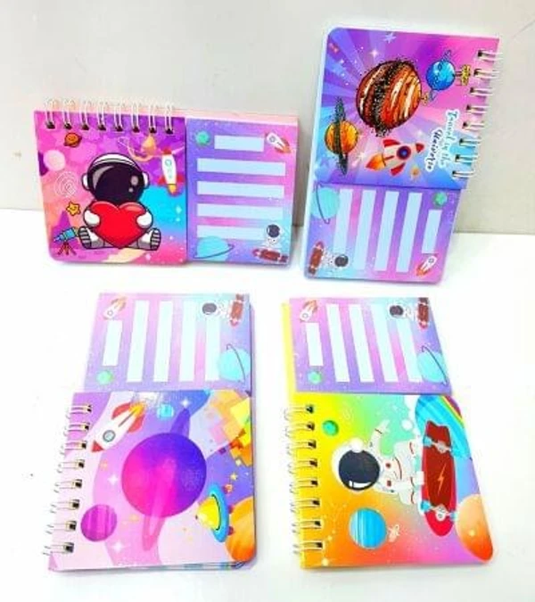 Sticky note and diary  Now available in 4 themes BTS  Space Unicorn Dinosaur