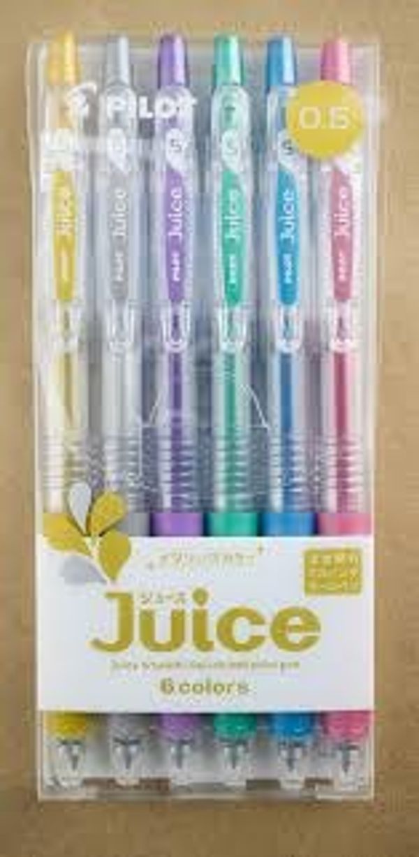 Juice pens set of 6 1 side pen n 1 side marker